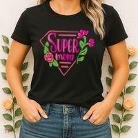 Super Mom Cute Gift Women's T-Shirt thumb 2