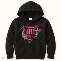 Super Mom Cute Gift Kids Hoodie thumb 0