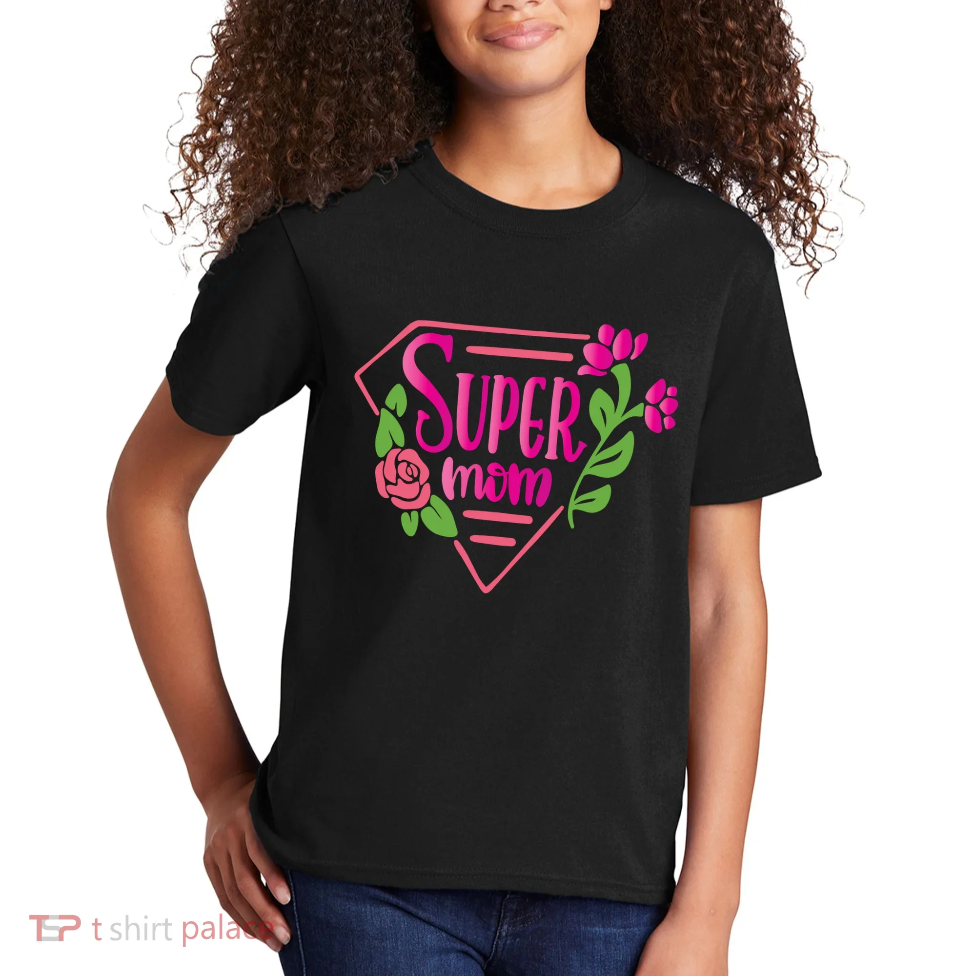 Super Mom Cute Gift Kids T-Shirt