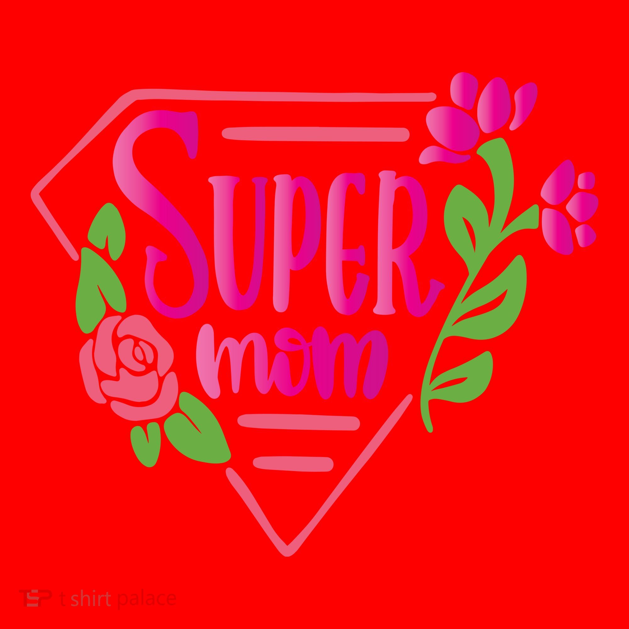 Super Mom Cute Gift Santa Hat