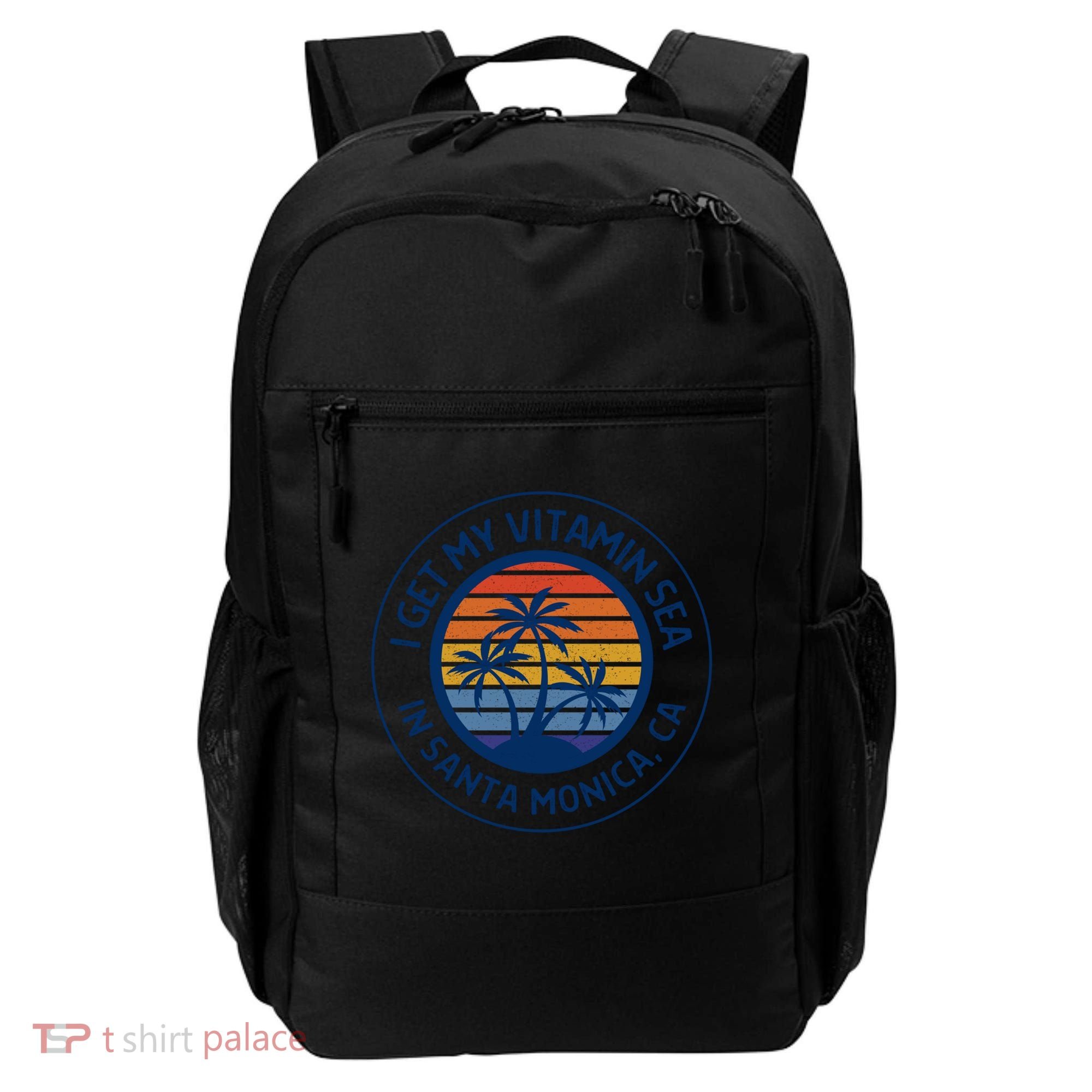 Santa Monica Ca Fun Santa Monica Vacation Santa Monica Pier Great Gift Backpack