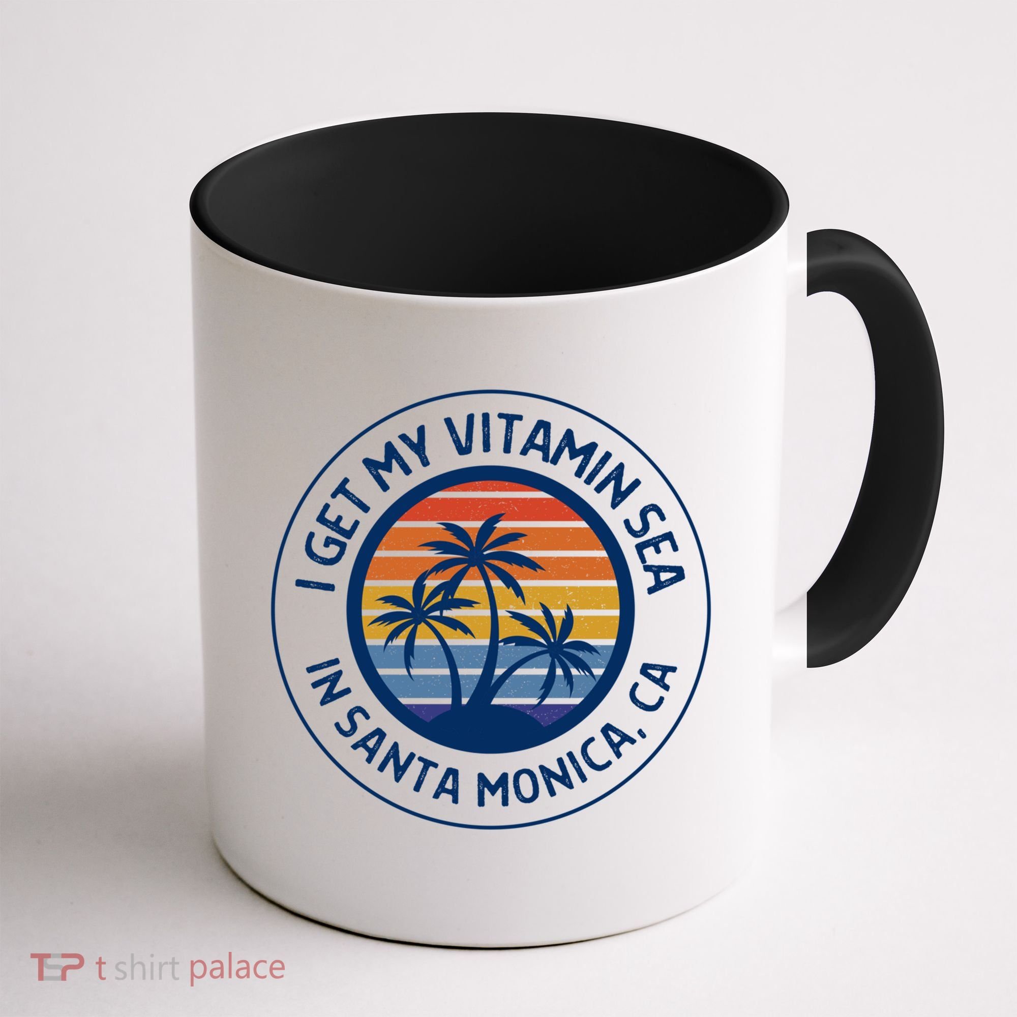 Santa Monica Ca Fun Santa Monica Vacation Santa Monica Pier Great Gift Coffee Mug