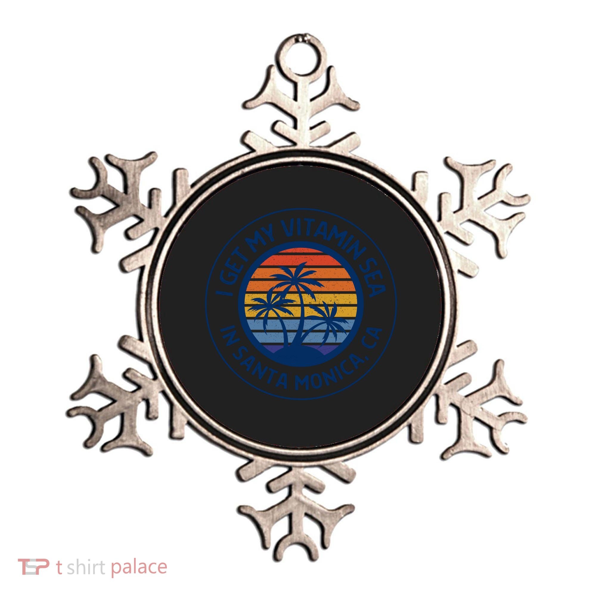 Santa Monica Ca Fun Santa Monica Vacation Santa Monica Pier Great Gift Ornament