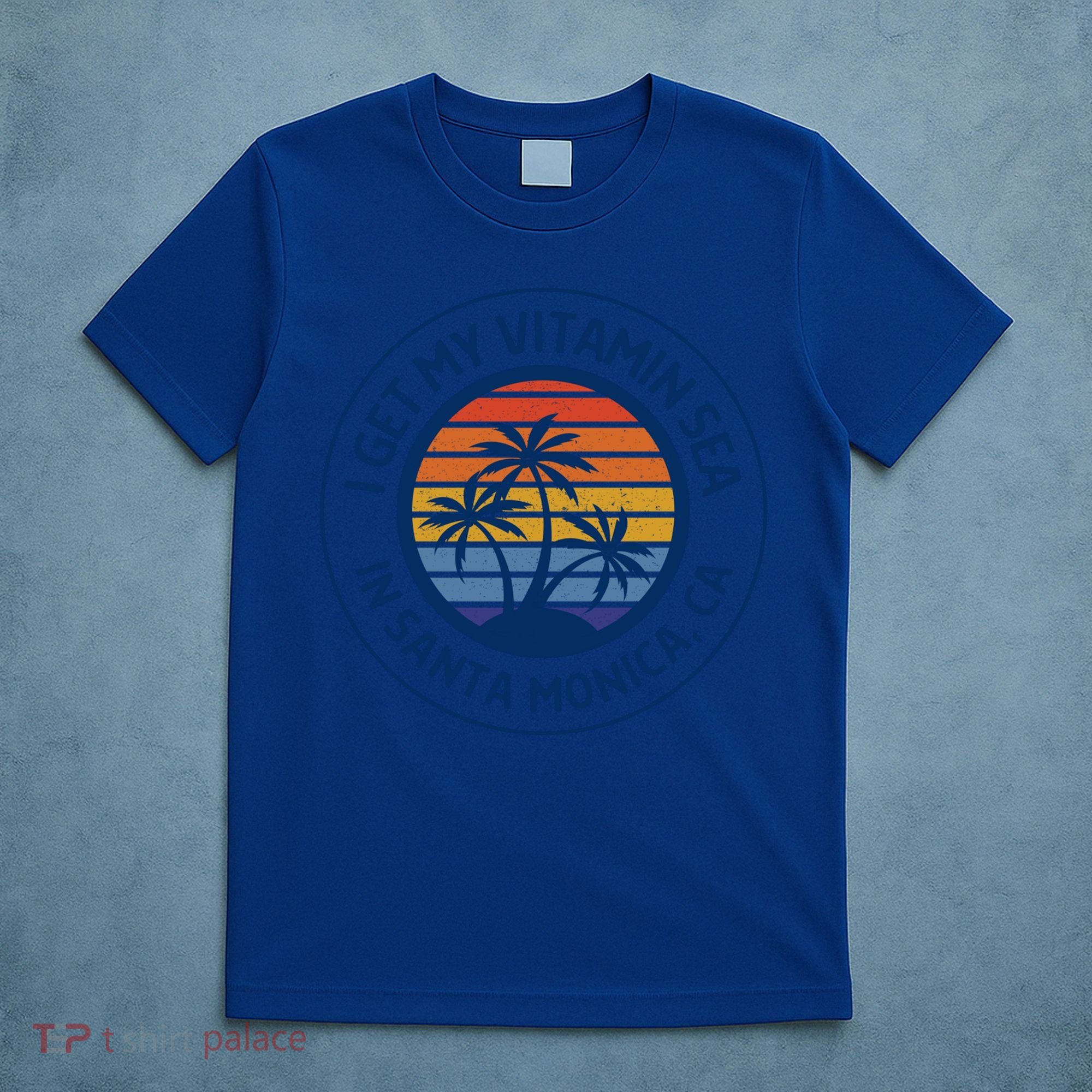 Santa Monica Ca Fun Santa Monica Vacation Santa Monica Pier Great Gift T-Shirt