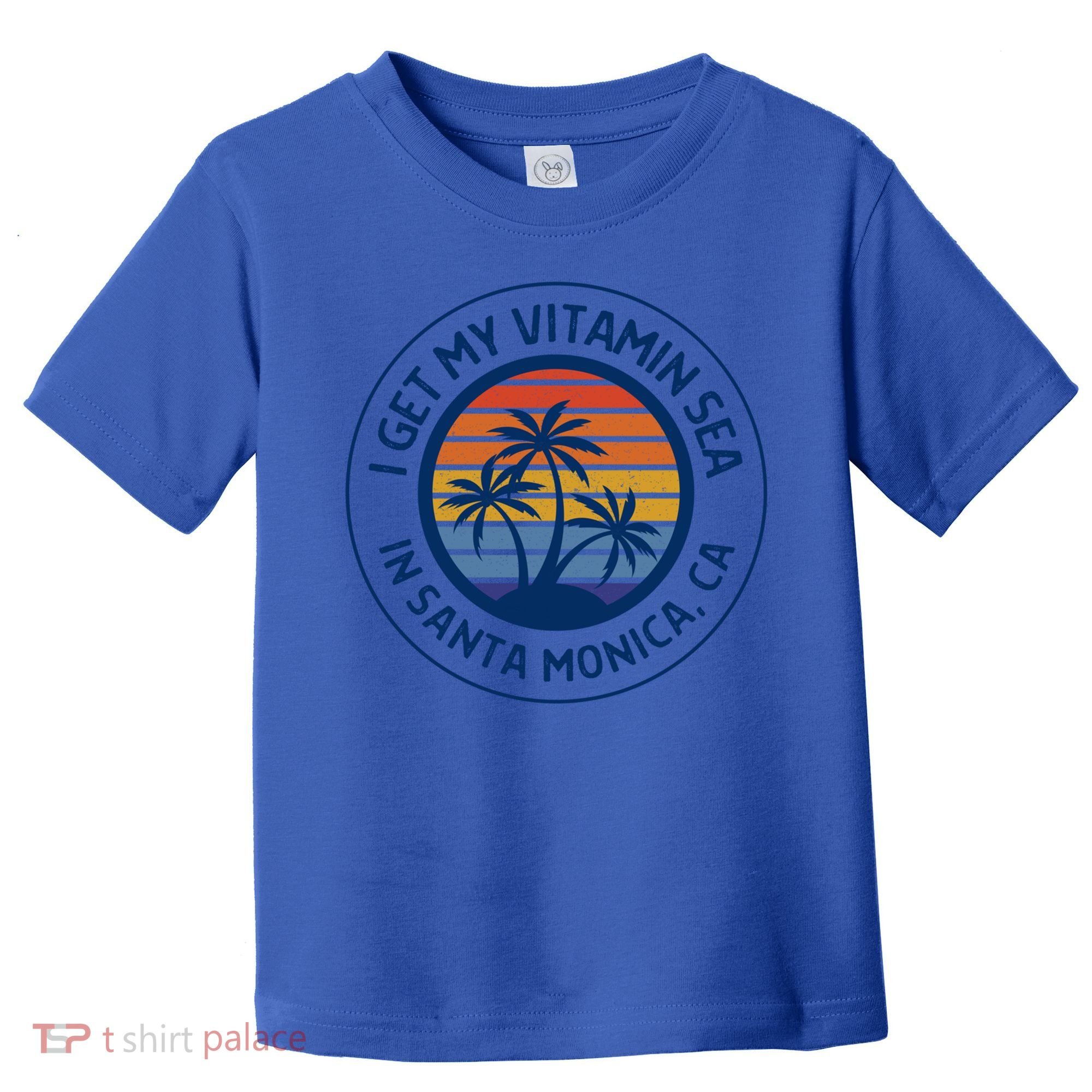 Santa Monica Ca Fun Santa Monica Vacation Santa Monica Pier Great Gift Toddler T-Shirt
