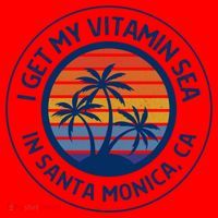 Santa Monica Ca Fun Santa Monica Vacation Santa Monica Pier Great Gift Santa Hat thumb 1