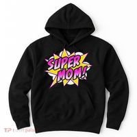 Super Mom Comic Book Superhero Mother's Day Hoodie thumb 0