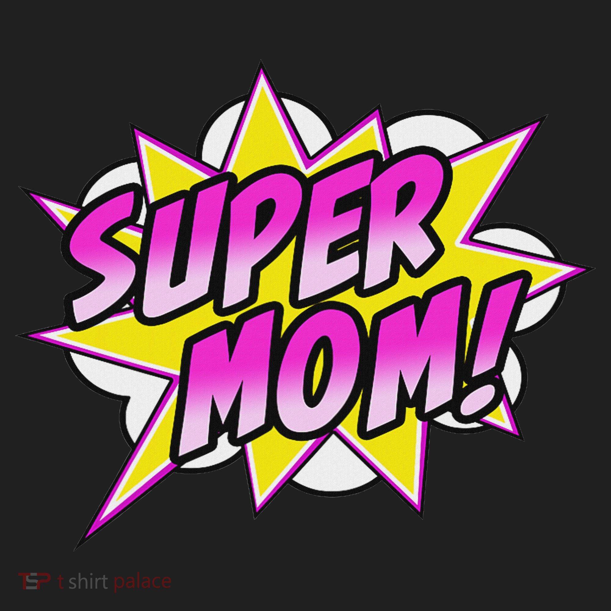 Super Mom Comic Book Superhero Mother's Day Beanie