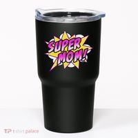 Super Mom Comic Book Superhero Mother's Day Tumbler thumb 0