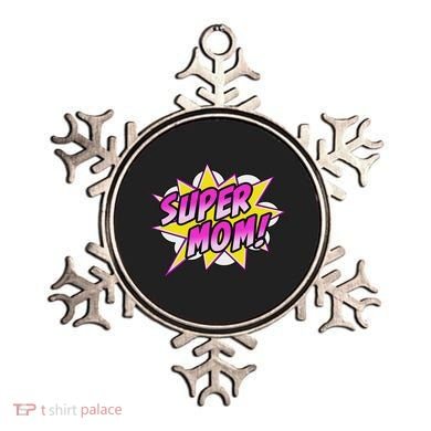 Super Mom Comic Book Superhero Mother's Day Ornament
