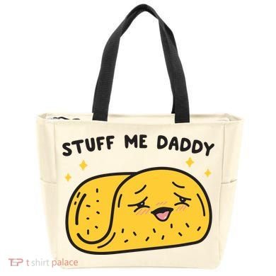 Stuff Me Daddy Taco Tote Bag