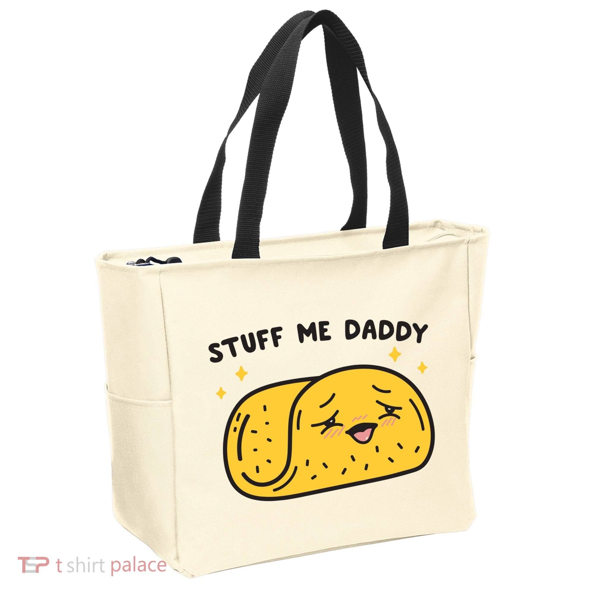 Stuff Me Daddy Taco Tote Bag