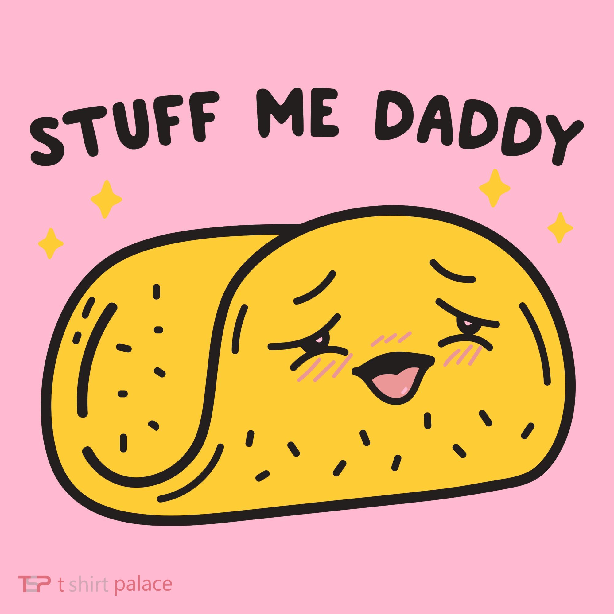 Stuff Me Daddy Taco Coaster