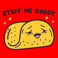 Stuff Me Daddy Taco Santa Hat thumb 1