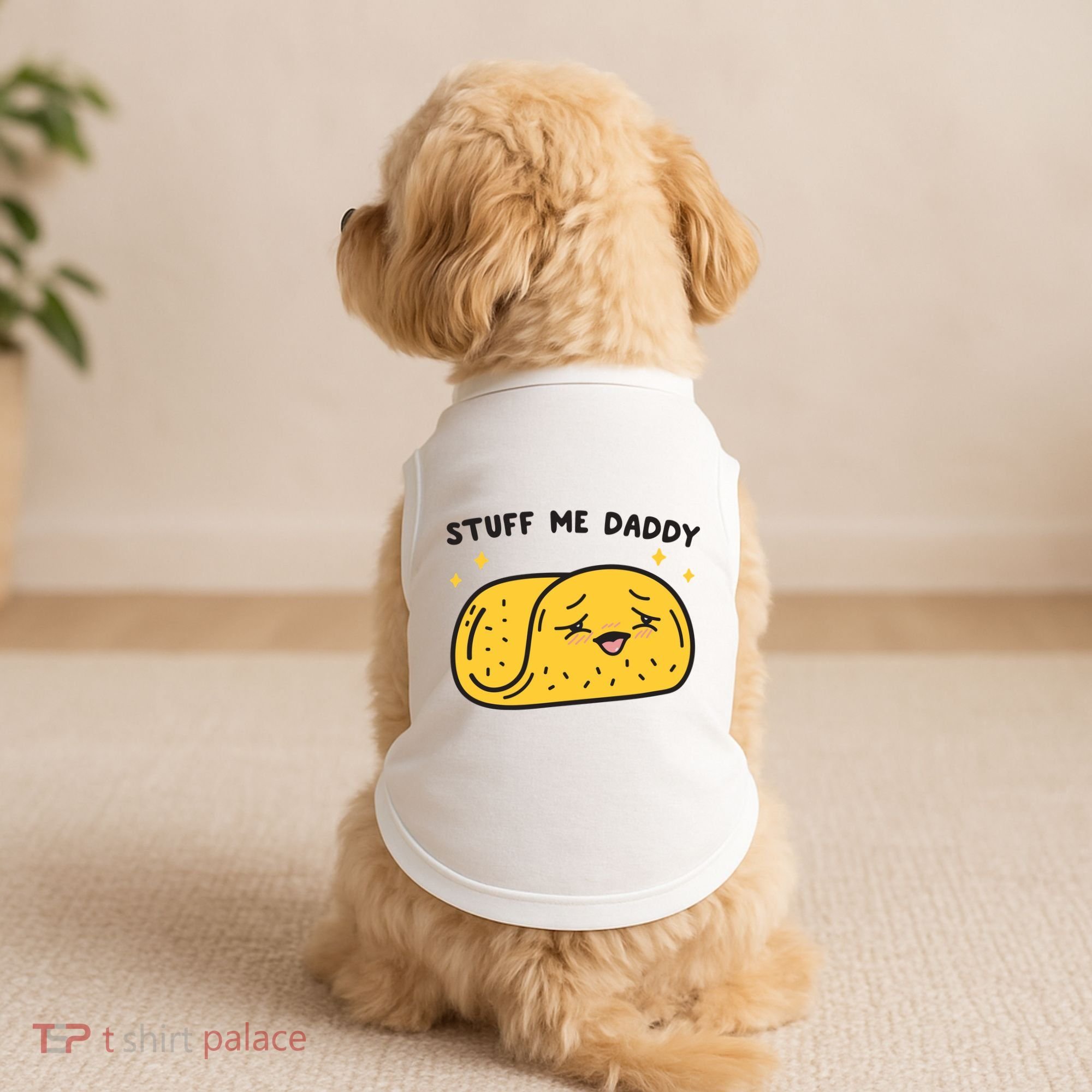 Stuff Me Daddy Taco Doggie Tank