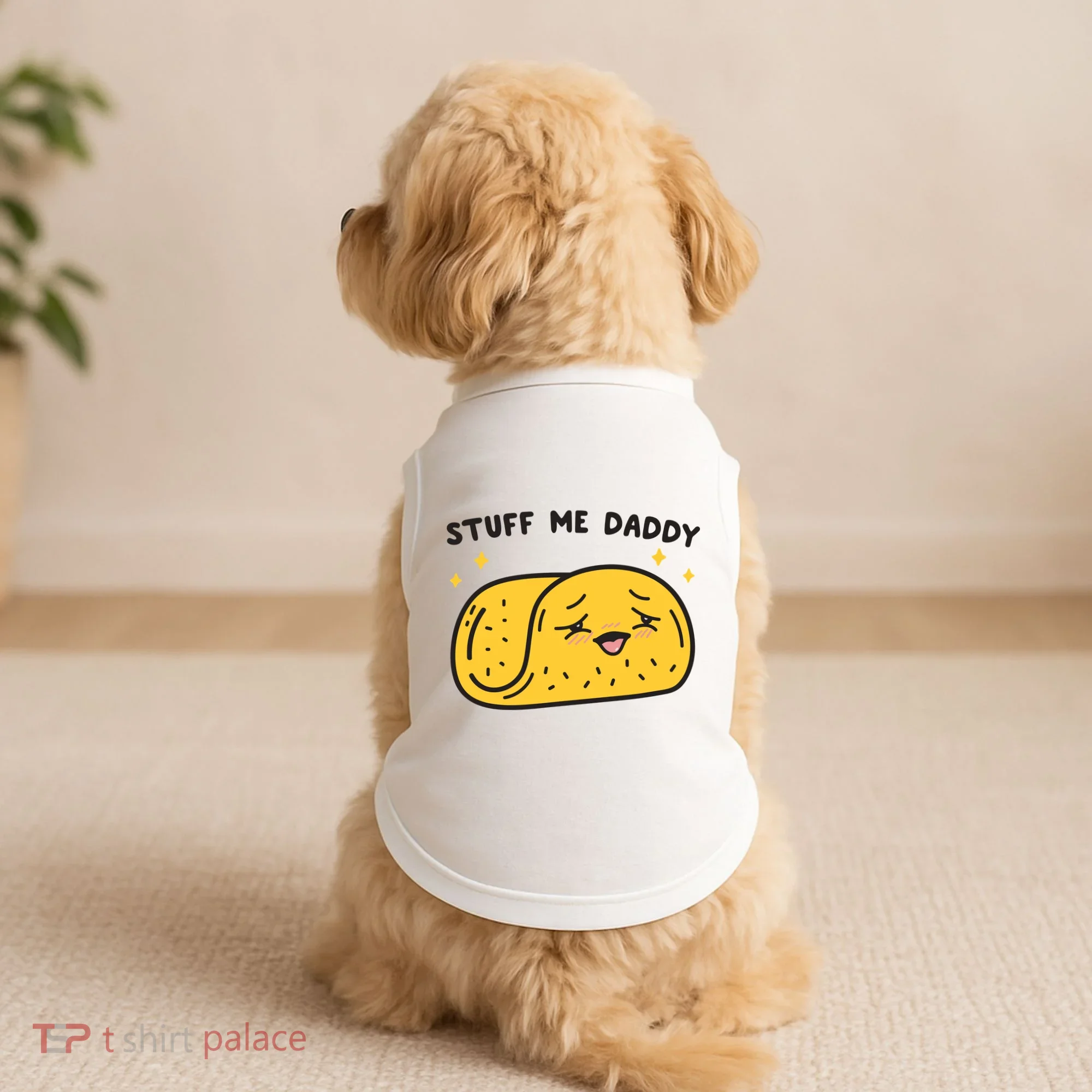 Stuff Me Daddy Taco Doggie Tank