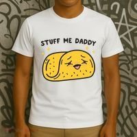 Stuff Me Daddy Taco T-Shirt thumb 3