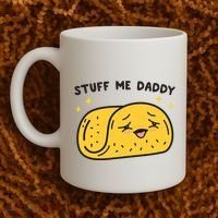 Stuff Me Daddy Taco Coffee Mug thumb 2