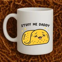 Stuff Me Daddy Taco Coffee Mug thumb 2