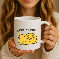 Stuff Me Daddy Taco Coffee Mug thumb 3