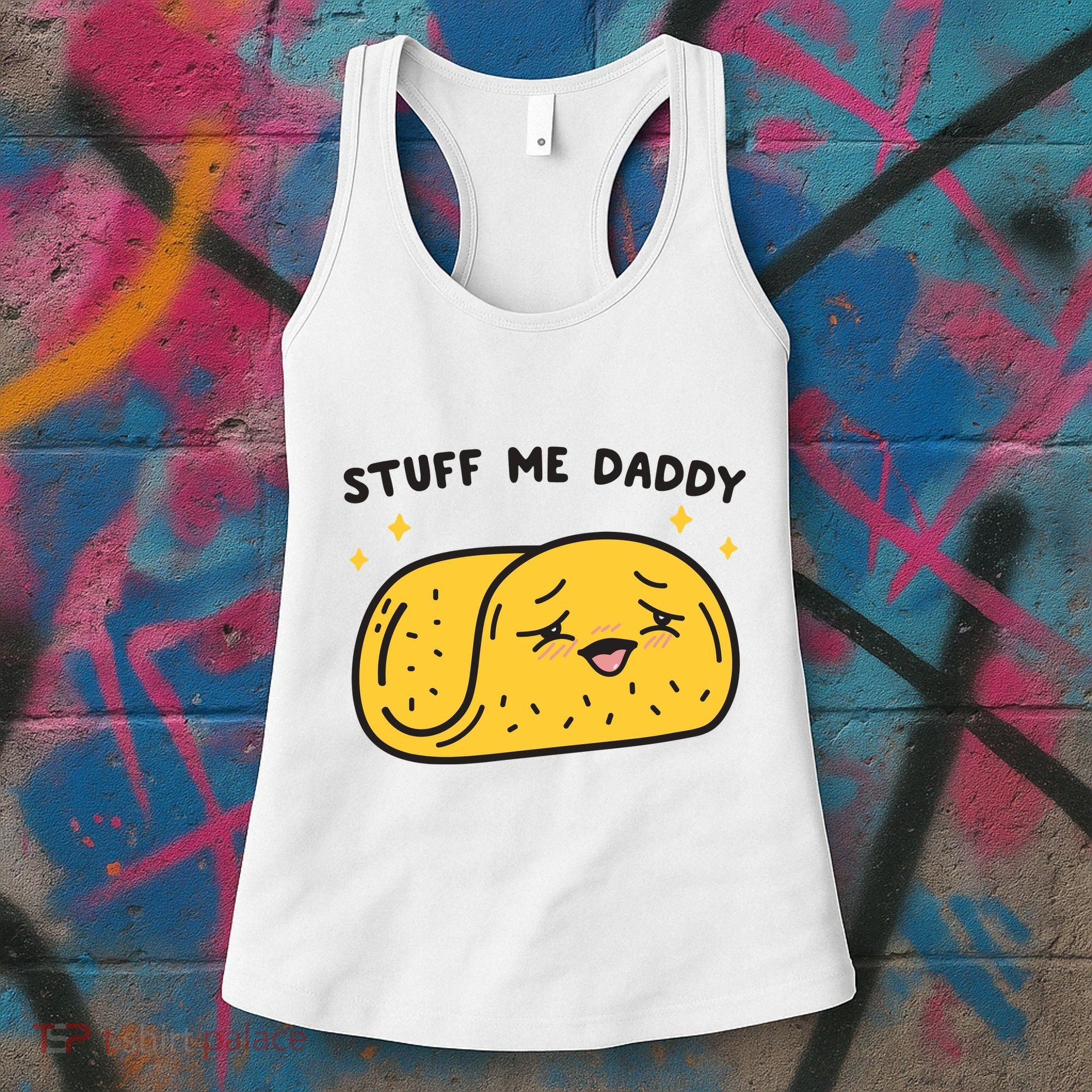 Stuff Me Daddy Taco Women's Tank Top