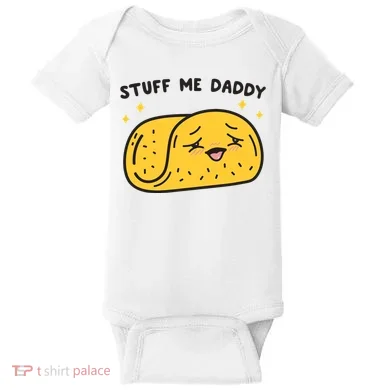 Stuff Me Daddy Taco Baby Bodysuit