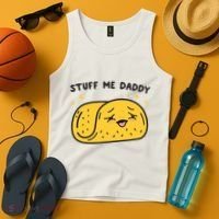 Stuff Me Daddy Taco Tank Top thumb 4