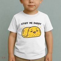 Stuff Me Daddy Taco Toddler T-Shirt thumb 2