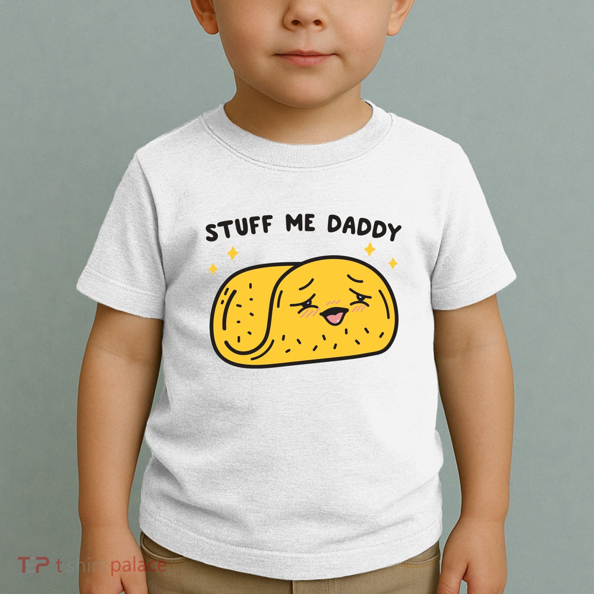 Stuff Me Daddy Taco Toddler T-Shirt