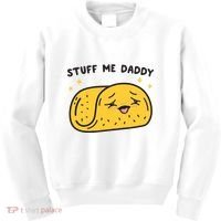 Stuff Me Daddy Taco Kids Sweatshirt thumb 0