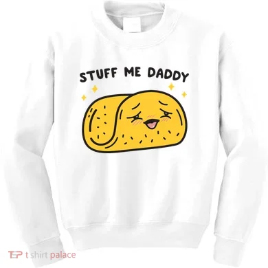 Stuff Me Daddy Taco Kids Sweatshirt