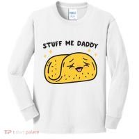 Stuff Me Daddy Taco Kids Long Sleeve Shirt thumb 0