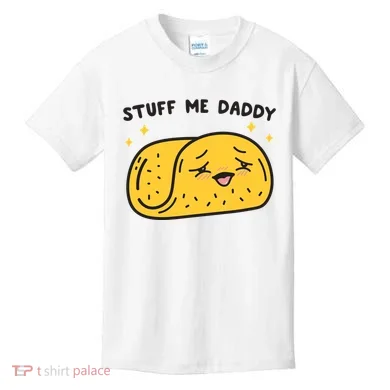 Stuff Me Daddy Taco Kids T-Shirt