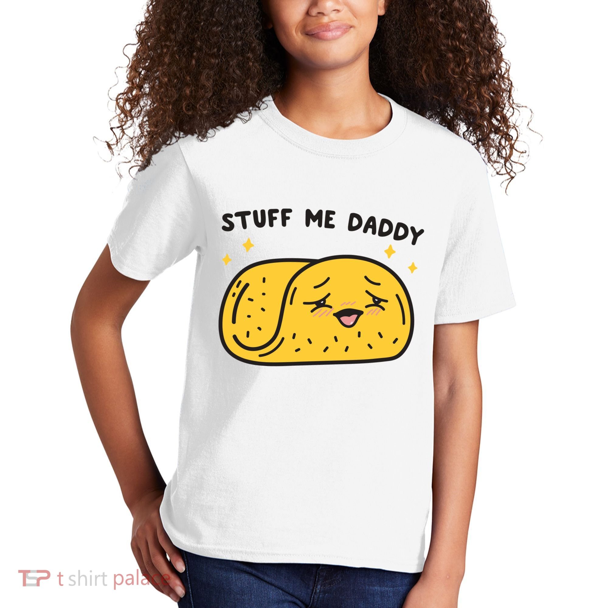 Stuff Me Daddy Taco Kids T-Shirt