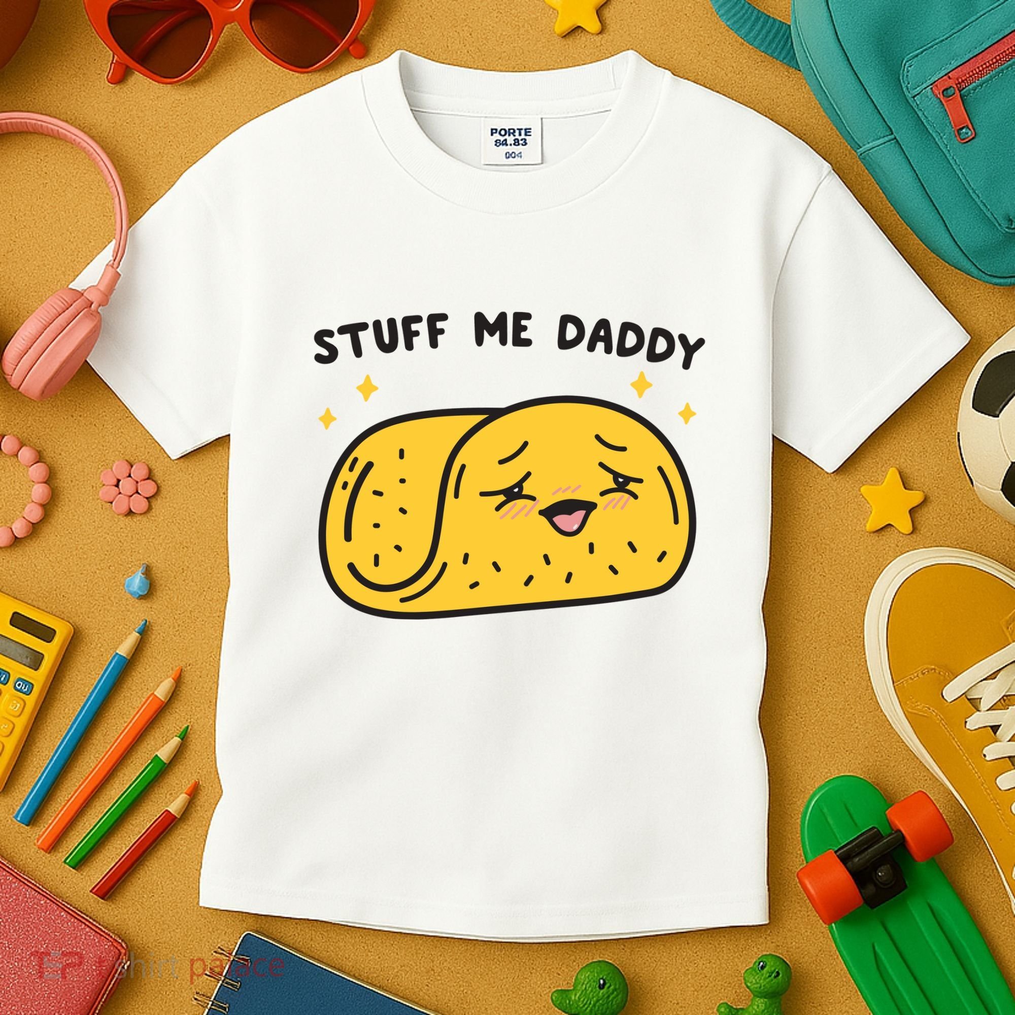 Stuff Me Daddy Taco Kids T-Shirt