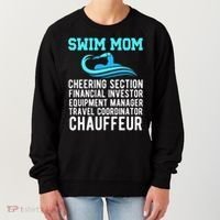 Swim Mom Definition Swimming Mom Of A Swimmer Mama Women's Sweatshirt thumb 0
