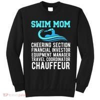 Swim Mom Definition Swimming Mom Of A Swimmer Mama Sweatshirt thumb 0