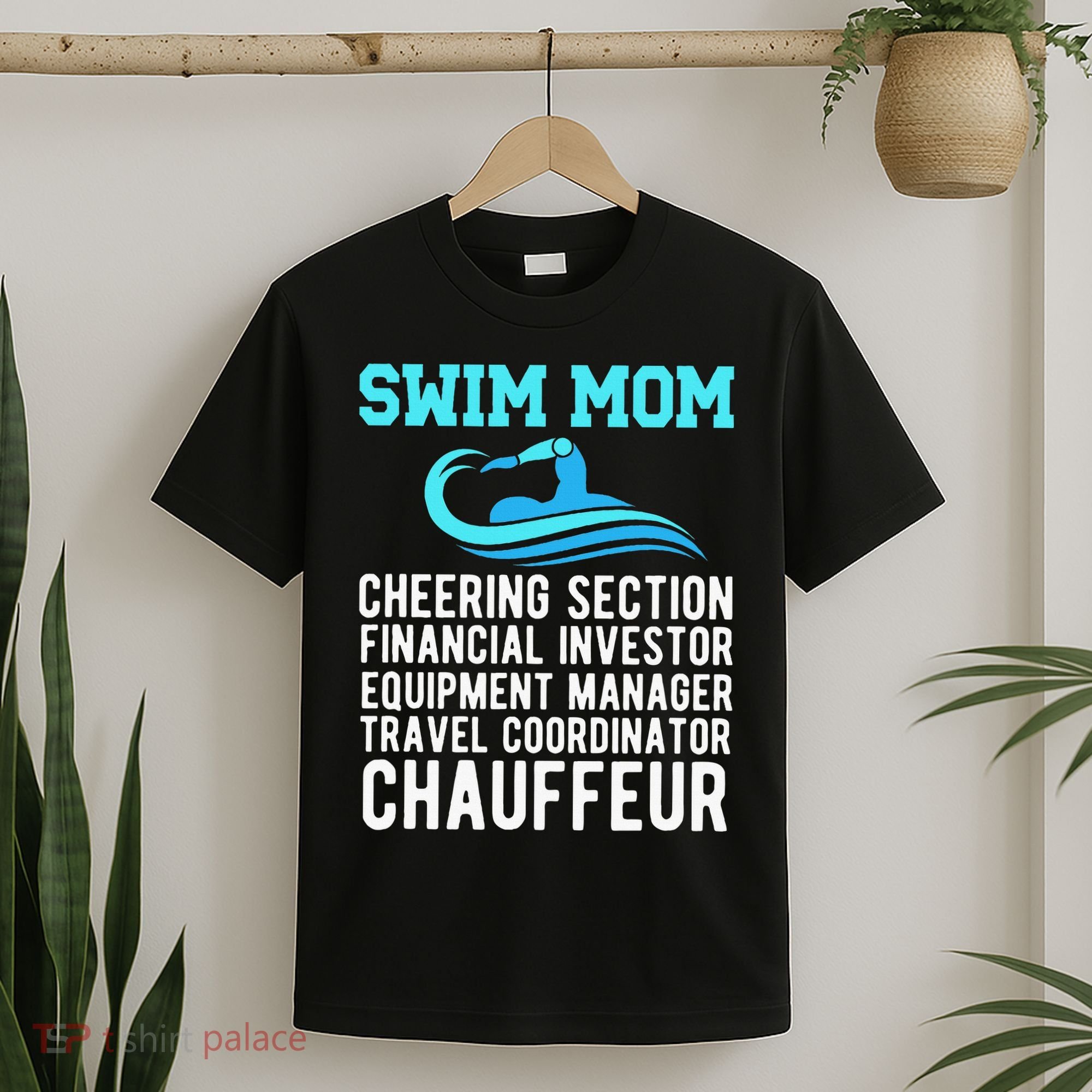 Swim Mom Definition Swimming Mom Of A Swimmer Mama T-Shirt