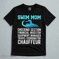 Swim Mom Definition Swimming Mom Of A Swimmer Mama T-Shirt thumb 5