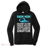 Swim Mom Definition Swimming Mom Of A Swimmer Mama Women's Hoodie thumb 0