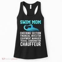Swim Mom Definition Swimming Mom Of A Swimmer Mama Women's Tank Top thumb 0