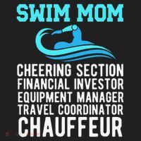 Swim Mom Definition Swimming Mom Of A Swimmer Mama Hat thumb 2