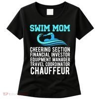 Swim Mom Definition Swimming Mom Of A Swimmer Mama Women's T-Shirt thumb 0