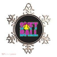 Softball Mama Drip Ice Cream Baseball Drip Game Day Ornament thumb 0