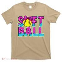 Softball Mama Drip Ice Cream Baseball Drip Game Day T-Shirt thumb 0