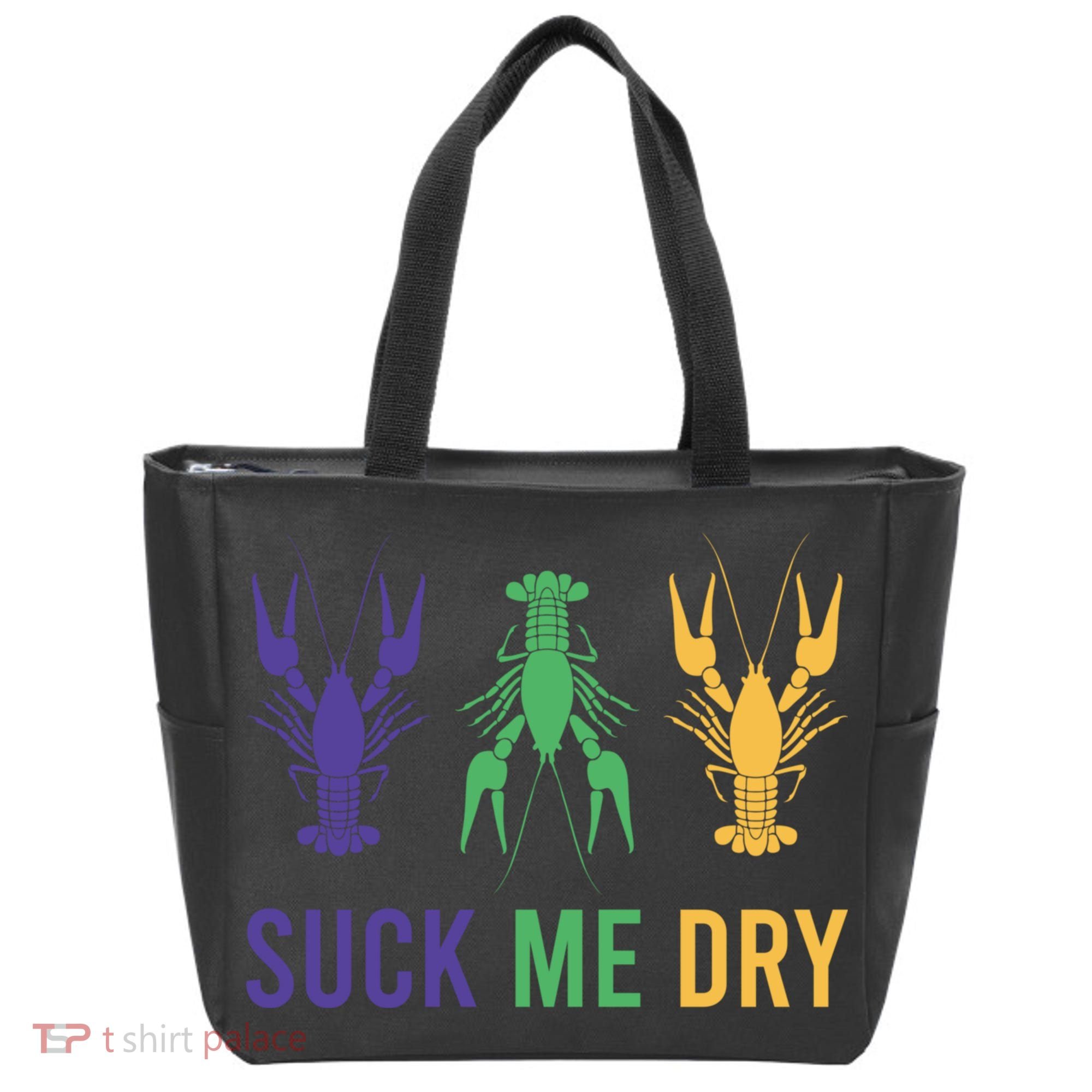 Funny Mardi Gras, Suck Me Dry, Mardi Gras Crawfish, Mardi Gras, Mardi Gras Tote Bag