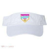 Softball Mama Drip Ice Cream Dripping Game Day Softball Mom Visor thumb 0