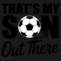 Soccer Mom Dad Proud Parent Game Day Gift Backpack thumb 2