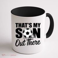 Soccer Mom Dad Proud Parent Game Day Gift Coffee Mug thumb 1