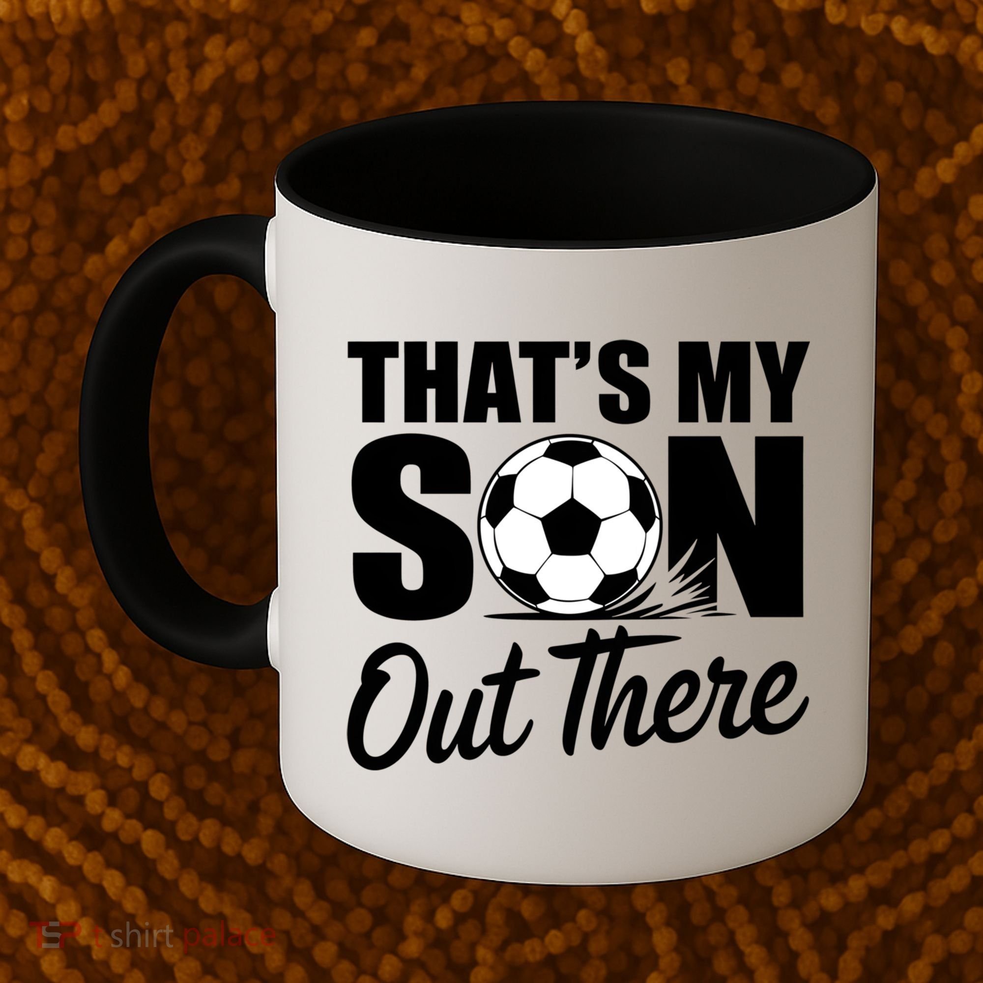 Soccer Mom Dad Proud Parent Game Day Gift Coffee Mug